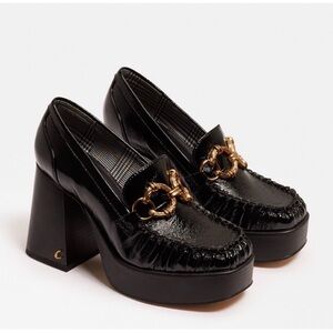 Circus by Sam Edelman ‘Susie’ Chunky Platform Loafers with Gold Chain